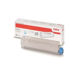 OKI MC853 / MC873 Cyan Orijinal Toner Kartuşu (7.300 Sayfa) - 45862839