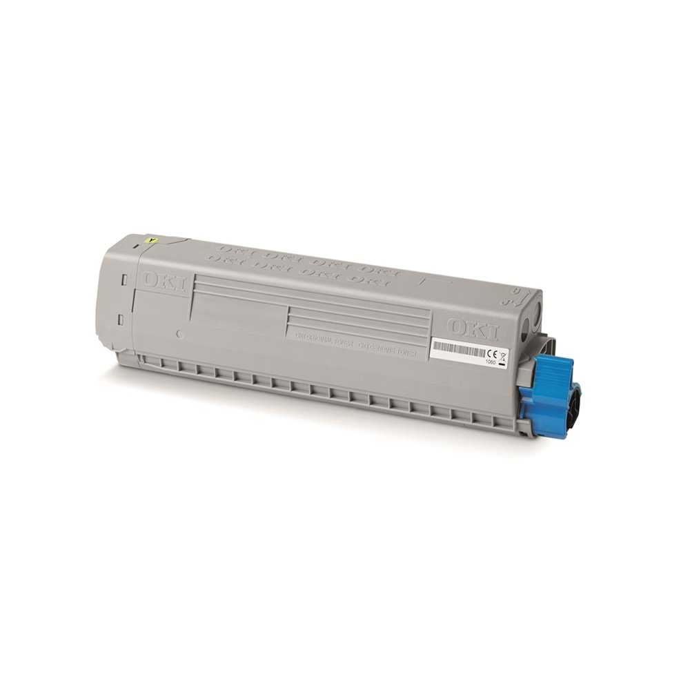 OKI C824/C834/C844 Sarı Orijinal Toner Kartuşu (Yellow Toner - 5K)