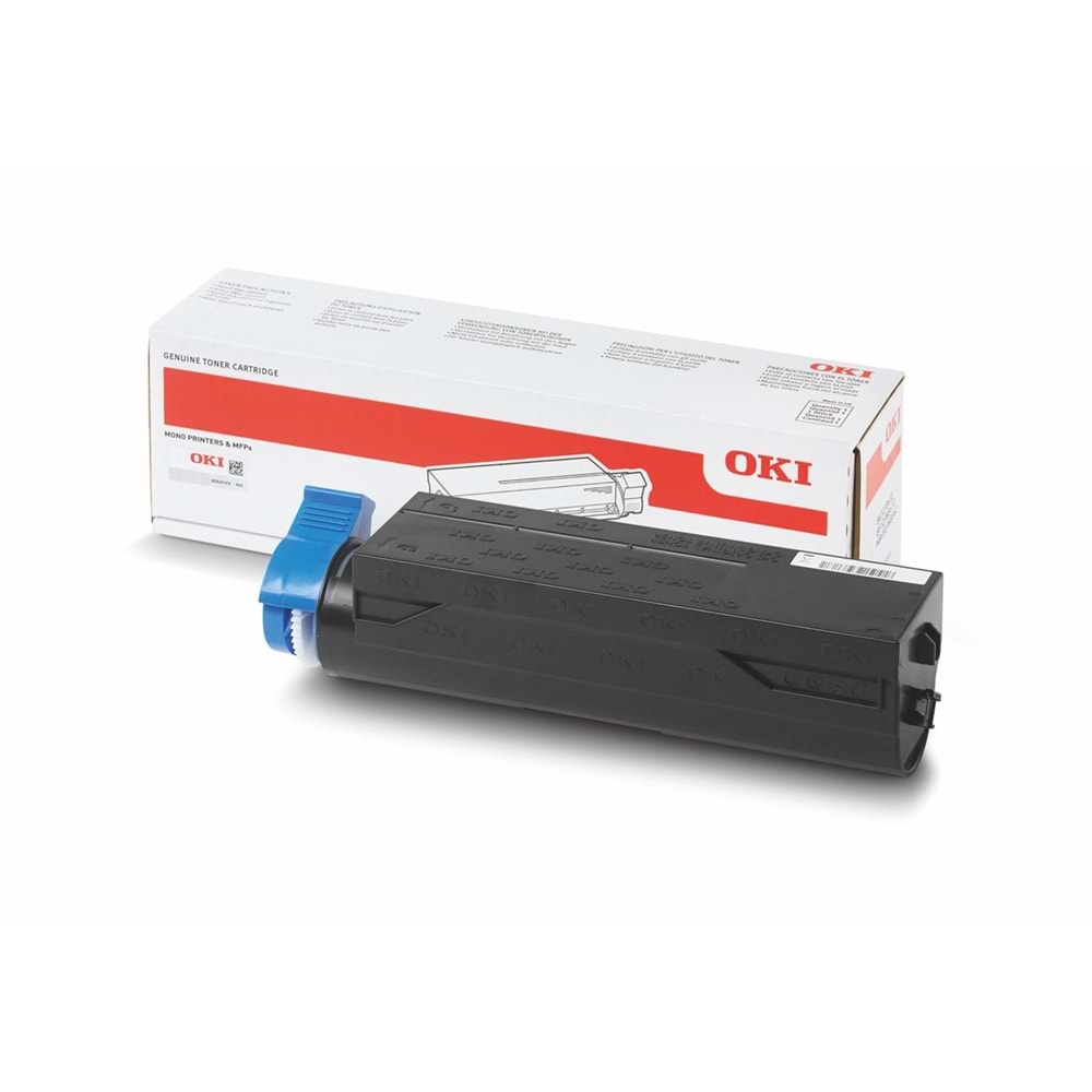 OKI B412/B432/B512/MB472/MB492/MB562 Siyah Orijinal Yüksek Kapasiteli Toner Kartuşu (Black Toner - 7K)