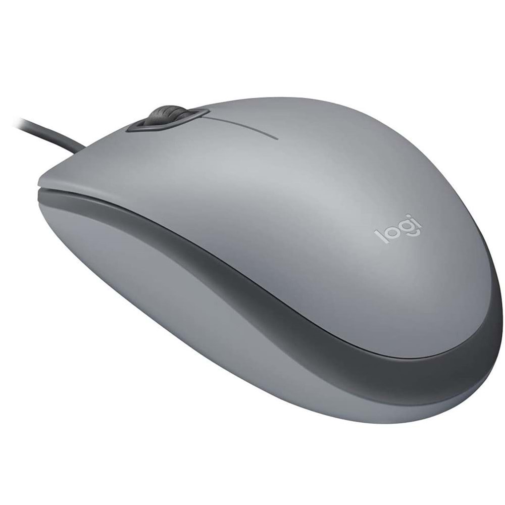 M110 Silent Kablolu Optik Mouse Mid Gray - 910-006760