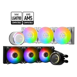 MSI MAG 360mm CORELIQUID E360 ARGB AM5-1851p Sıvı Soğutmalı İşlemci Fanı