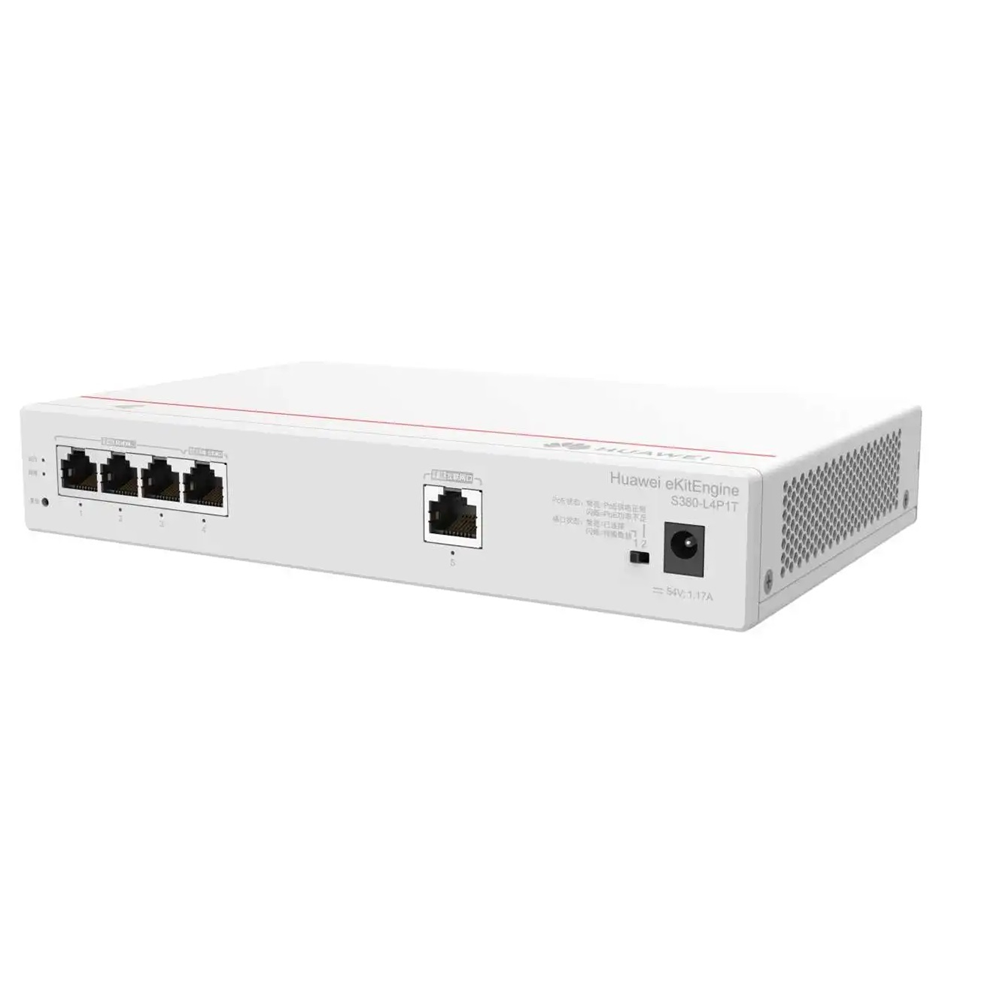HUAWEI 4port 60w PoE 1-Uplink Gigabit Yönetilebilir Switch