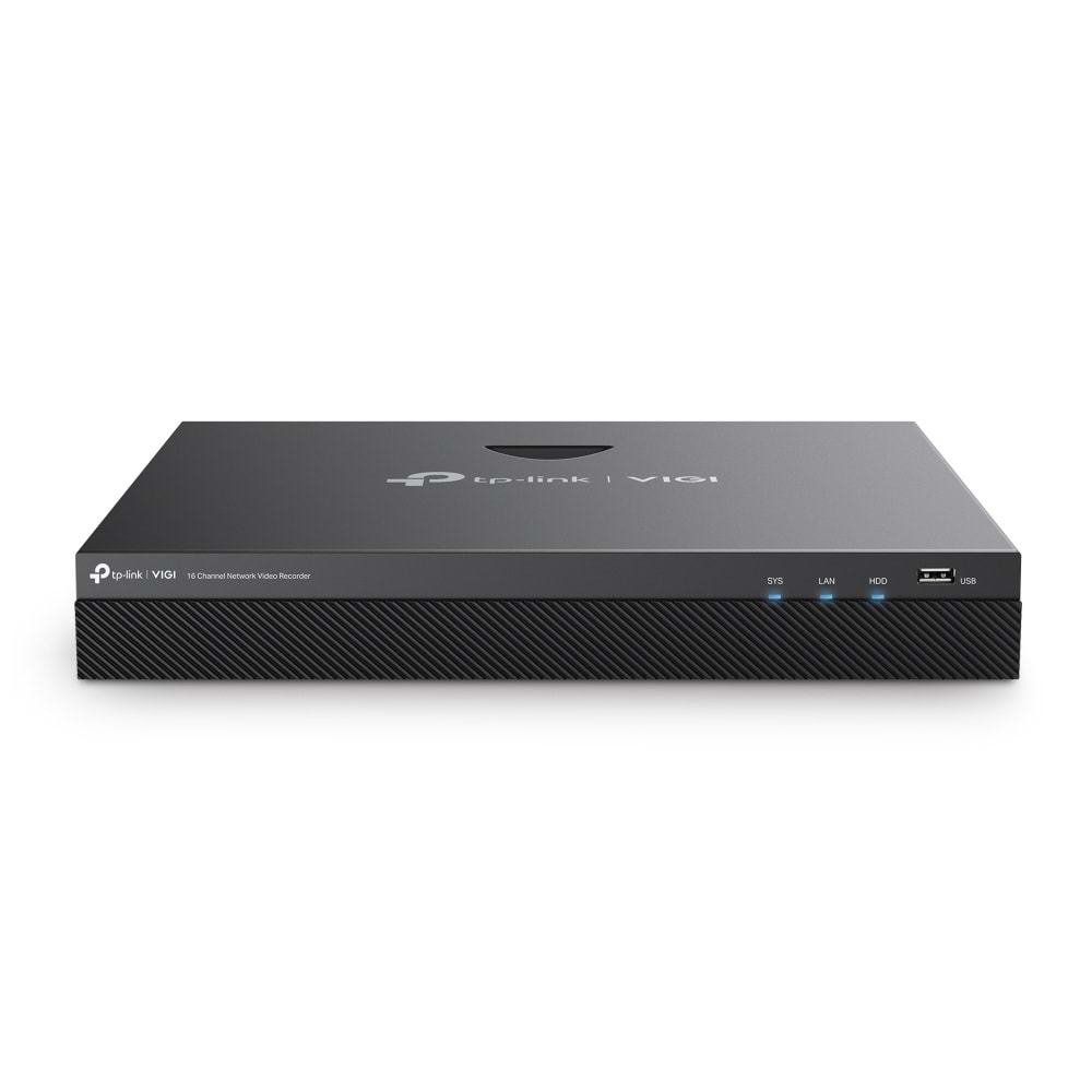 TP-LINK 16kanal 8mp 2-diskli NVR Kayıt Cihazı VIGI NVR2016H