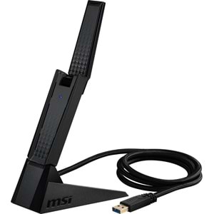 MSI AXE5400 WIFI6E Usb Kablosuz Ağ Adaptörü