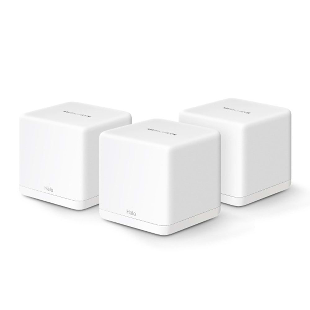 MERCUSYS HALO H60X 3P WIFI6 AX1500 Mesh Router 3'lü paket