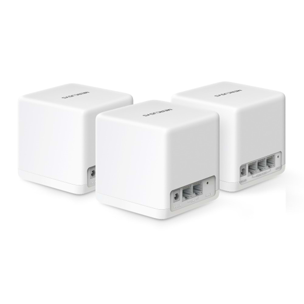 MERCUSYS HALO H60X 3P WIFI6 AX1500 Mesh Router 3'lü paket