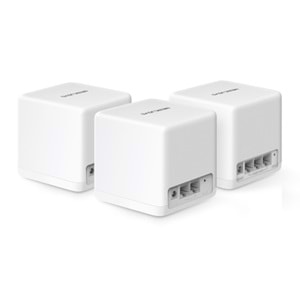 MERCUSYS HALO H60X 3P WIFI6 AX1500 Mesh Router 3'lü paket