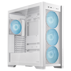 ASUS TUF GAMING GT302 TG ARGB Gaming Mid-Tower PC Kasası Beyaz / 90DC00I3-B19000