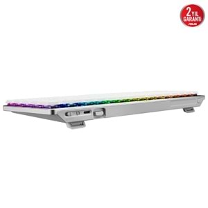 ASUS ROG Falchion RX Low Profile Kırmızı Optik Switch Üç Modlu Kablosuz Türkçe Q Mekanik Klavye / 90MP03EC-BKYA10