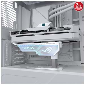 ASUS ROG Herculx XH01 90DA0023-B09000 Beyaz ARGB Ekran Kartı Tutucu 90DA0023-B09000