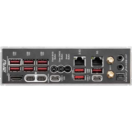 MSI MPG X870E CARBON WIFI7 DDR5 HDMI-DP TYPEC PCIE 5.0 AM5 ATX