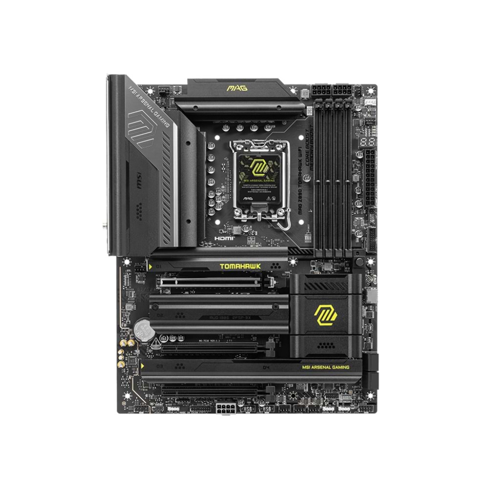 MSI MAG Z890 TOMAHAWK WIFI7 DDR5 HDMI-DP TYPEC PCIE 5.0 1851p ATX
