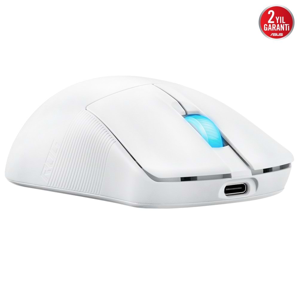 ASUS ROG Harpe Ace Mini 42000 DPI 49g Kablosuz Beyaz Oyuncu Mouse / 90MP03Z0-BMUA10