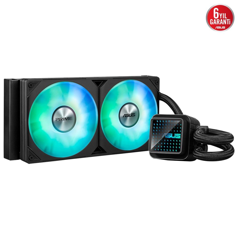 ASUS 240MM PRIME LC 240 ARGB AM5-1851p Sıvı Soğutmalı İşlemci Fanı / 90RC0111-B0EAY0