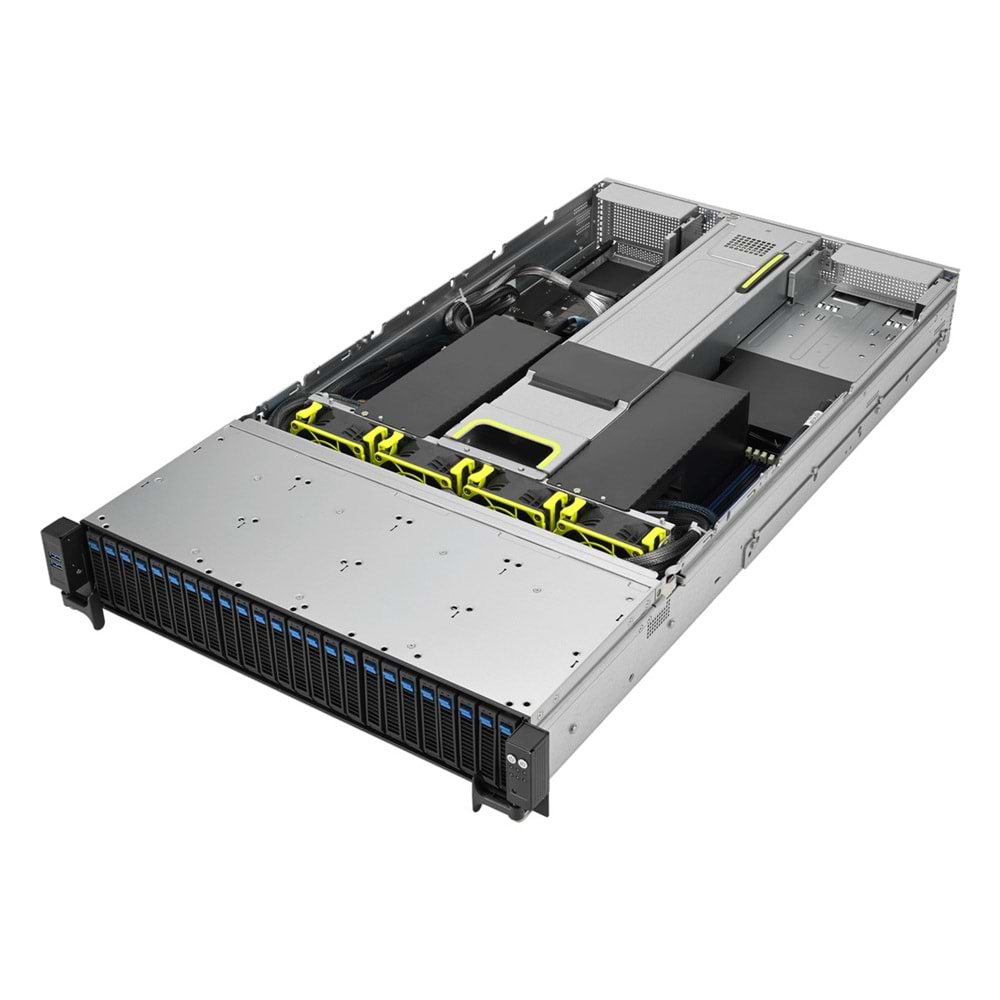 ASUS RS720-E11-RS24U 2U Dual Intel Xeon-İşlemci Disk Ram Yok-24xNVMe-10Gbe-2600w Rack Sunucu / 90SF01Z1-M008V0