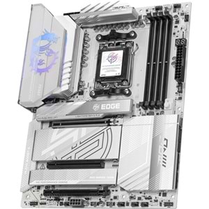 MSI MPG X870E EDGE TI WIFI7 DDR5 HDMI-DP TYPEC PCIE 5.0 AM5 ATX BEYAZ