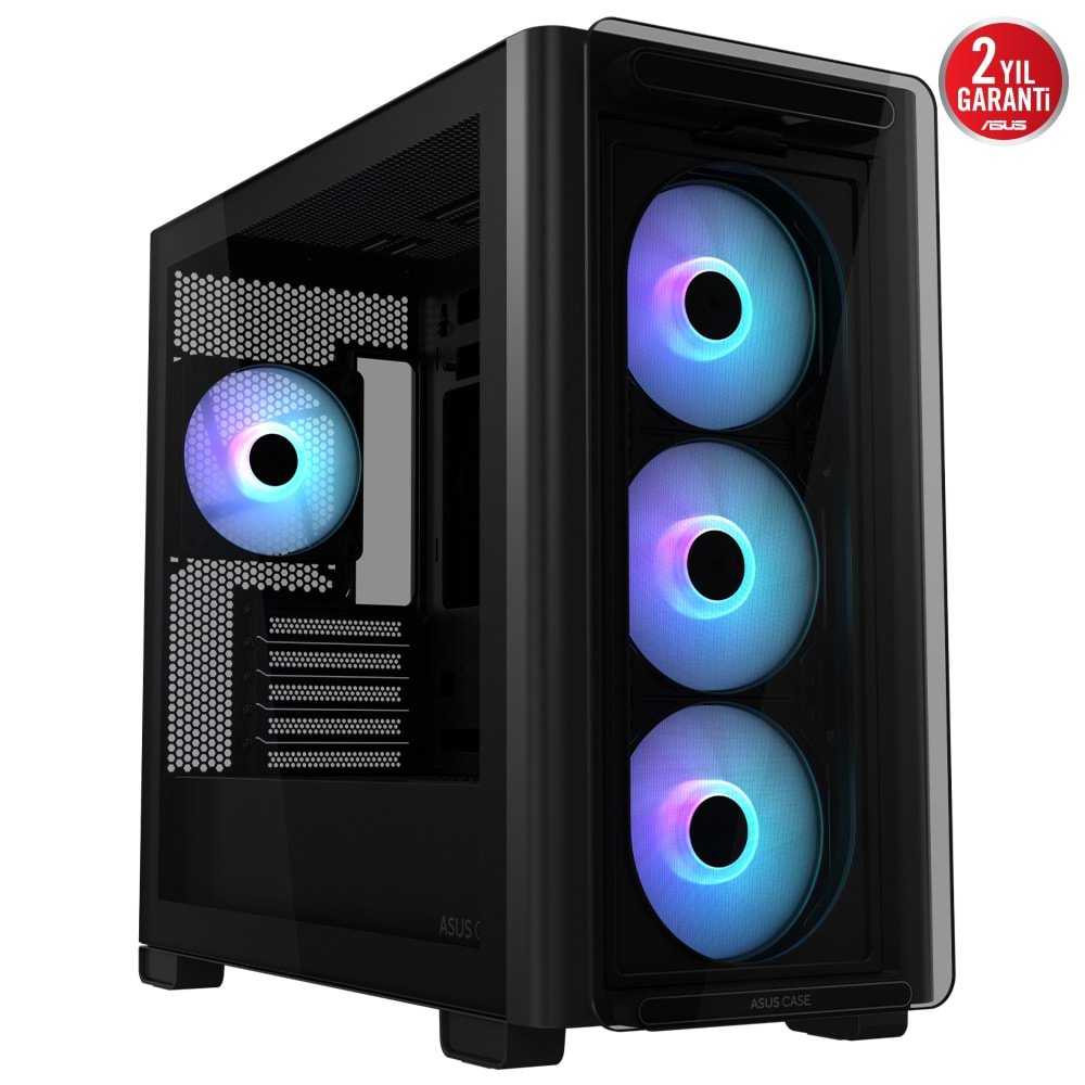 ASUS A23 PLUS TG ARGB Gaming Mid Tower PC Kasası / 90DC00K0-B19010