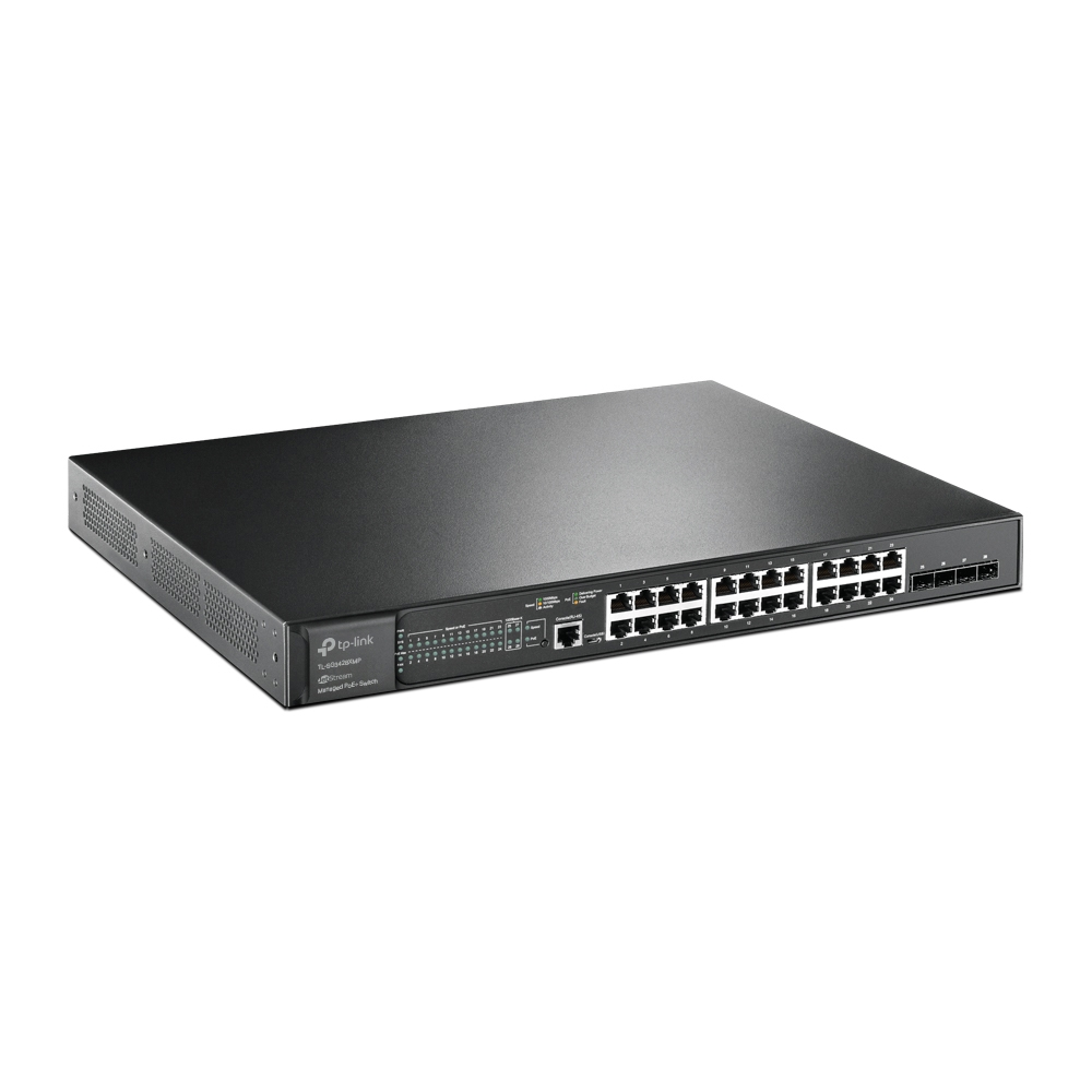 OMADA 24port PoE 500w Gigabit 4-SFP 10GbE L2+ Yönetilebilir Switch TL-SG3428XMPP