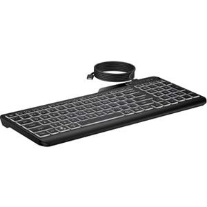 HP 405 7N7C1AA Işıklı Kablolu Kurumsal Klavye (Backlit Wired Keyboard)