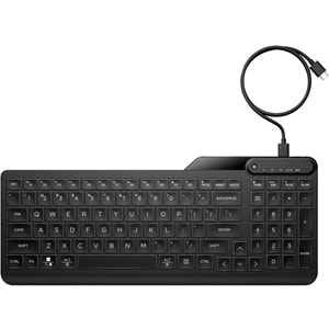 HP 405 7N7C1AA Işıklı Kablolu Kurumsal Klavye (Backlit Wired Keyboard)