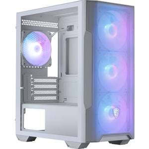 MSI MAG FORGE M100R WHITE Gaming Micro-Tower PC Kasası Beyaz