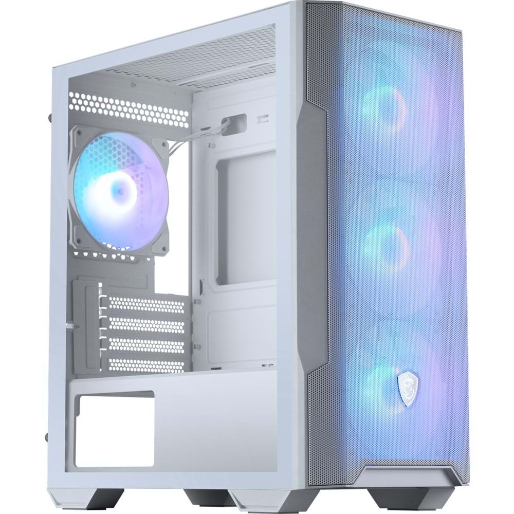 MSI MAG FORGE M100R WHITE Gaming Micro-Tower PC Kasası Beyaz