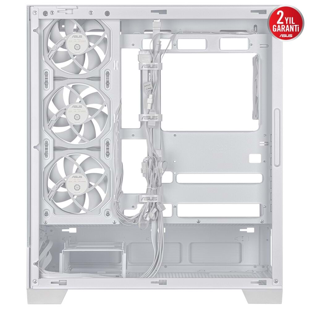 ASUS A31 PLUS TG ARGB WHITE Gaming Mid-Tower PC Kasası Beyaz / 90DC00R3-B19000