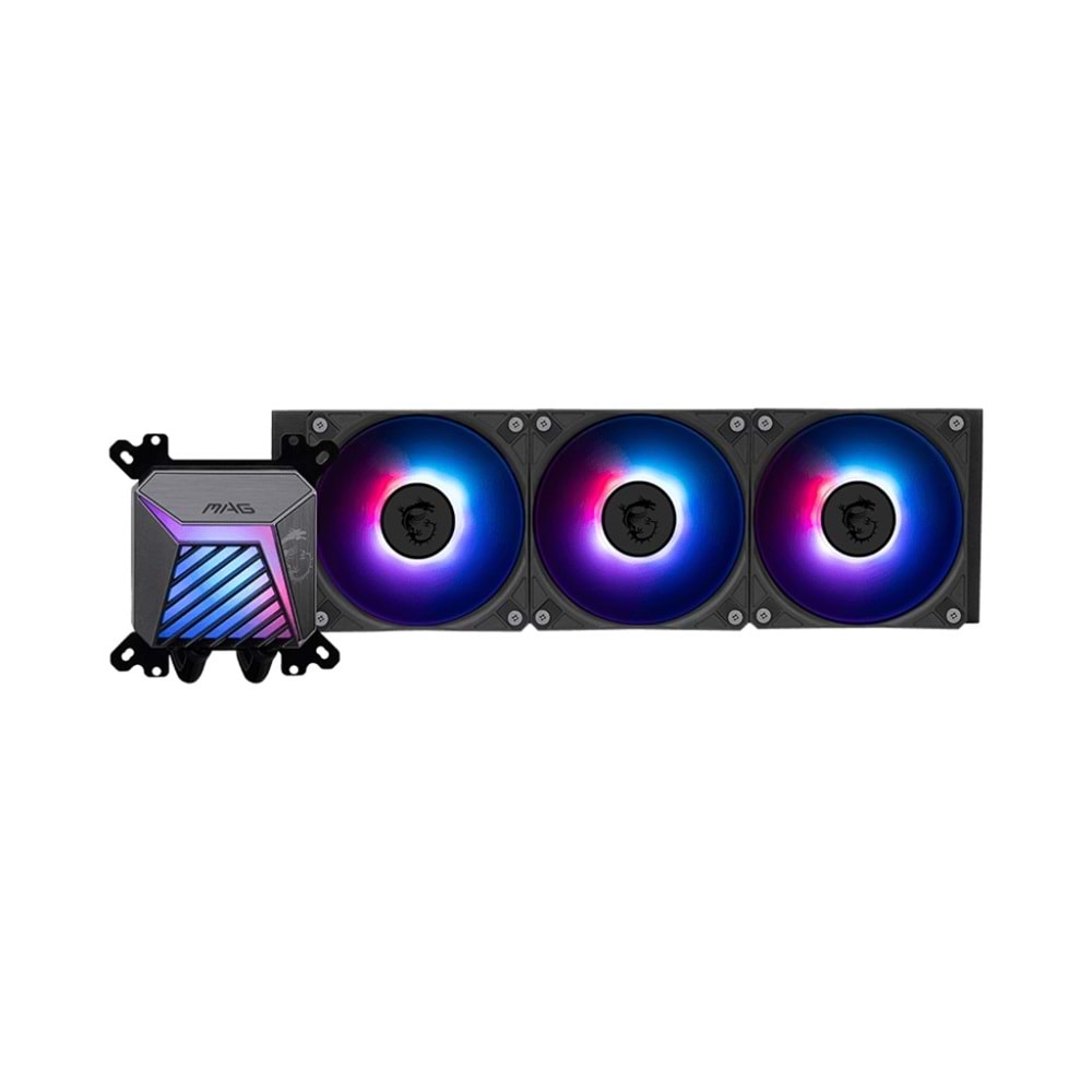 MSI 360mm MAG CORELIQUID A15 360 ARGB AM5-1851p Sıvı Soğutmalı İşlemci Fanı
