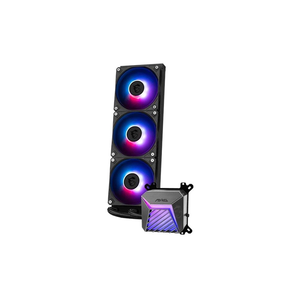 MSI 360mm MAG CORELIQUID A15 360 ARGB AM5-1851p Sıvı Soğutmalı İşlemci Fanı