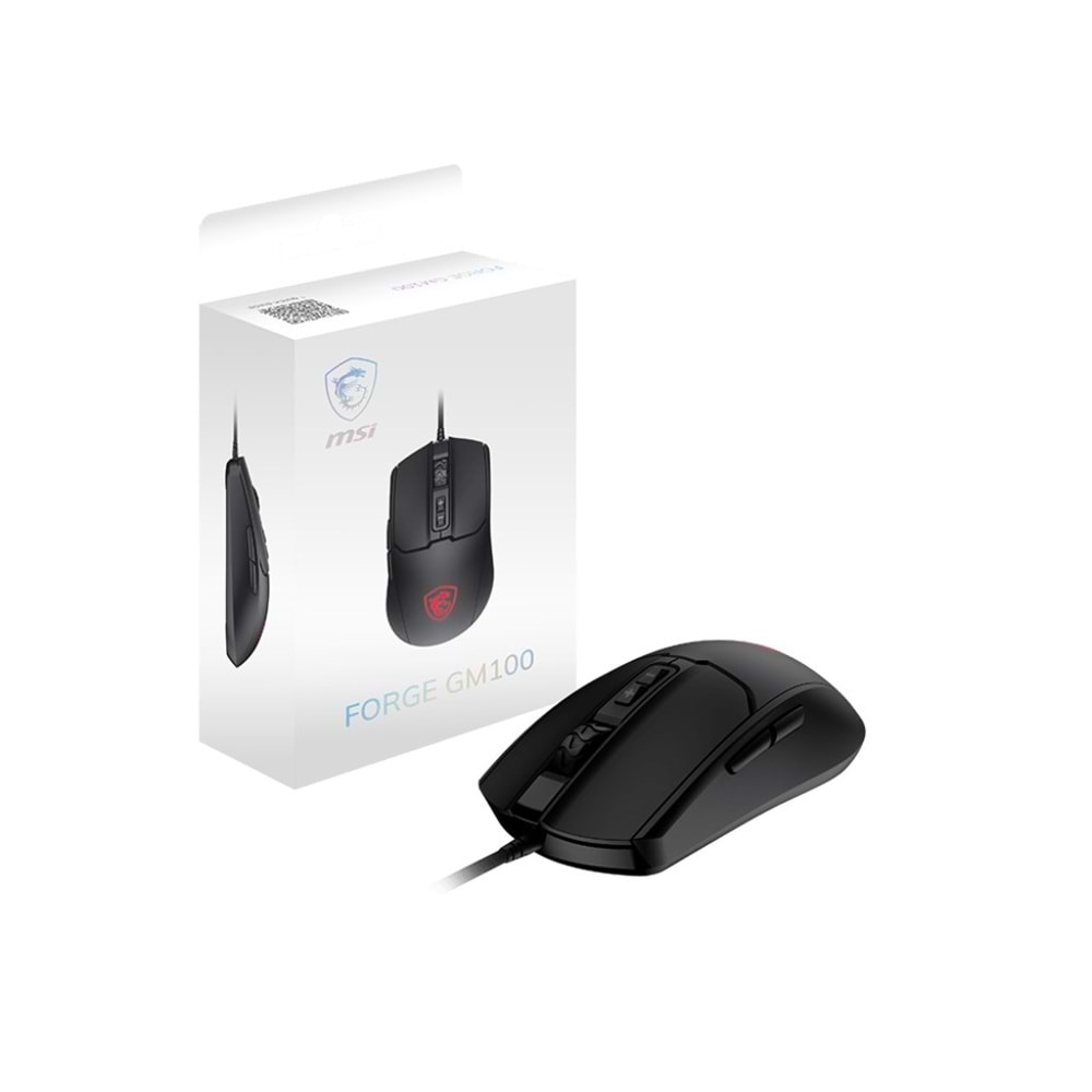 MSI GG FORGE GM100 6400dpi Gaming Mouse