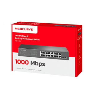 MERCUSYS 16poırt Gigabit Yönetilemez Switch MS116GS