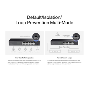 MERCUSYS 16poırt Gigabit Yönetilemez Switch MS116GS
