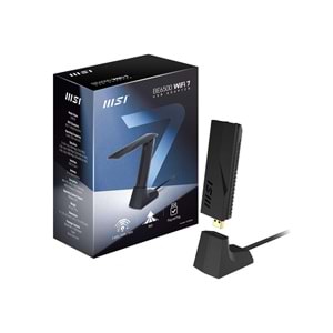 MSI BE6500 WIFI7 Kablosuz Usb Adaptör