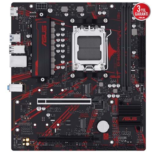ASUS EX-B650EM-V7 PLUS DDR5 HDMI PCIE 4.0 AM5 mATX / 90MB1LXM-M0EAY0