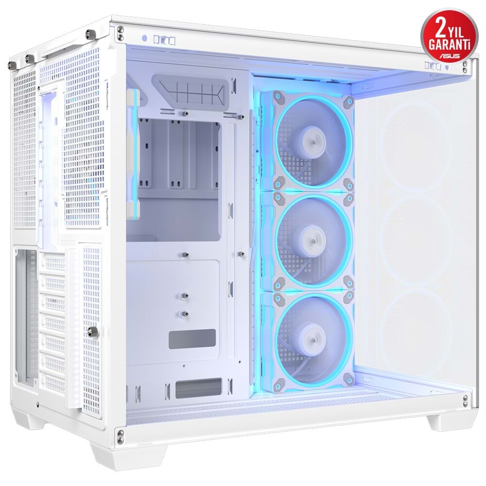 ASUS A32 PLUS TG ARGB Gaming Mid-Tower PC Kasası Beyaz / 90DC00S3-B19000