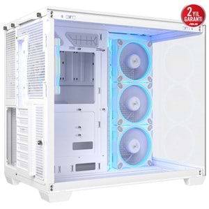 ASUS A32 PLUS TG ARGB Gaming Mid-Tower PC Kasası Beyaz / 90DC00S3-B19000