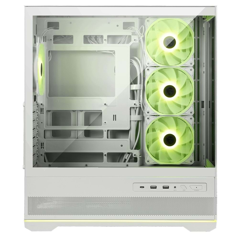 MSI MAG PANO 110R PZ WHITE Gaming Mid-Tower PC Kasası Beyaz