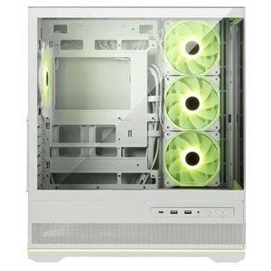 MSI MAG PANO 110R PZ WHITE Gaming Mid-Tower PC Kasası Beyaz