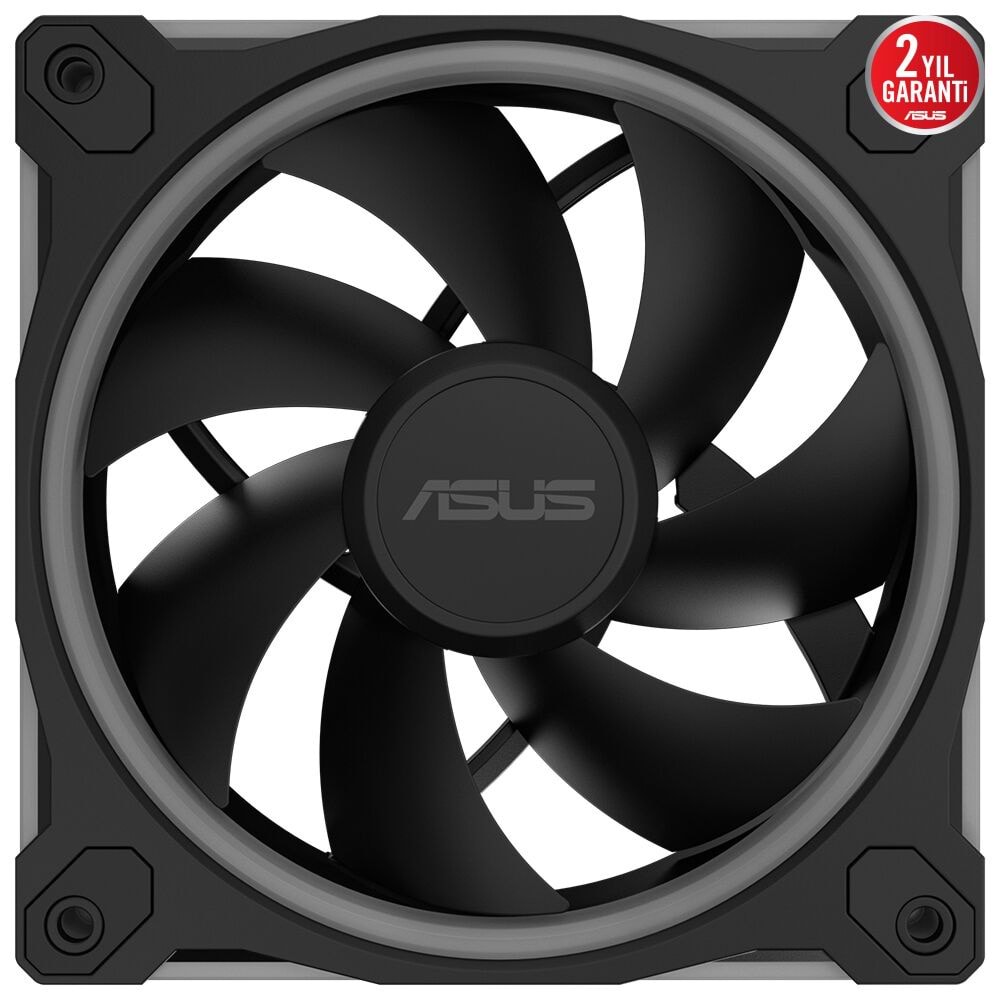 ASUS PRIME MR120 ARGB Black 120mm 1600RPM 58CFM PWM Aura Sync Kasa Fanı – 90DA00I0-B09000