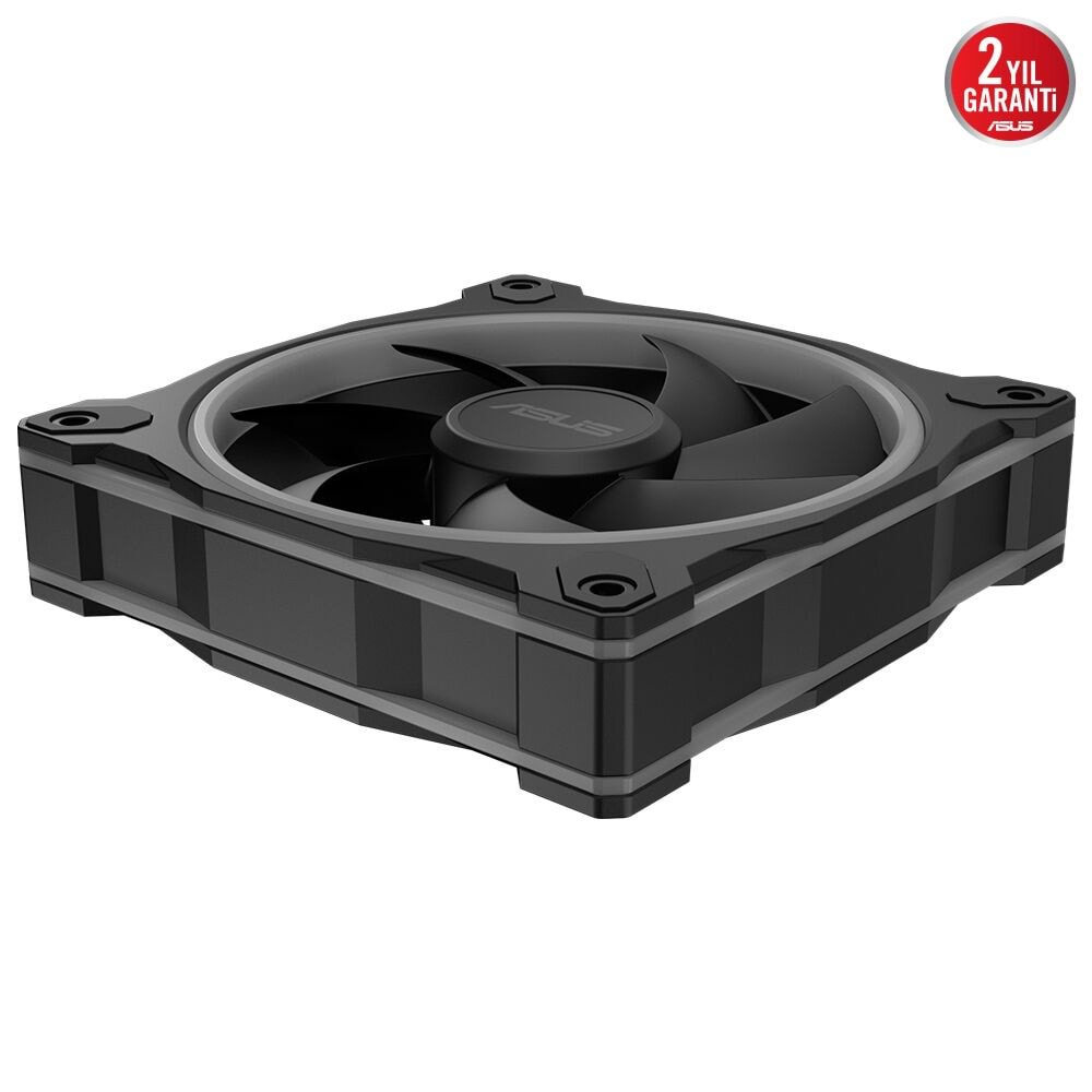 ASUS PRIME 120MM MR120 ARGB 1600RPM 58CFM PWM Aura Sync Siyah Kasa Fanı 3'lü paket 90DA00I0-B09020