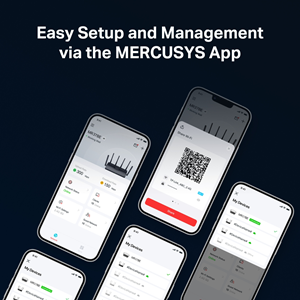 MERCUSYS MR37BE WIFI7 BE6500 Çift Bant Router