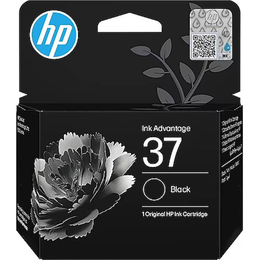 HP 37 Siyah Orijinal Mürekkep Kartuşu (7FP45AE)