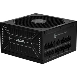 MSI 850W 80+ GOLD MAG A850GLS PCIE5 ATX 3.1 PCIe 5.1 12V-2x6 Tam Modüler Power Supply