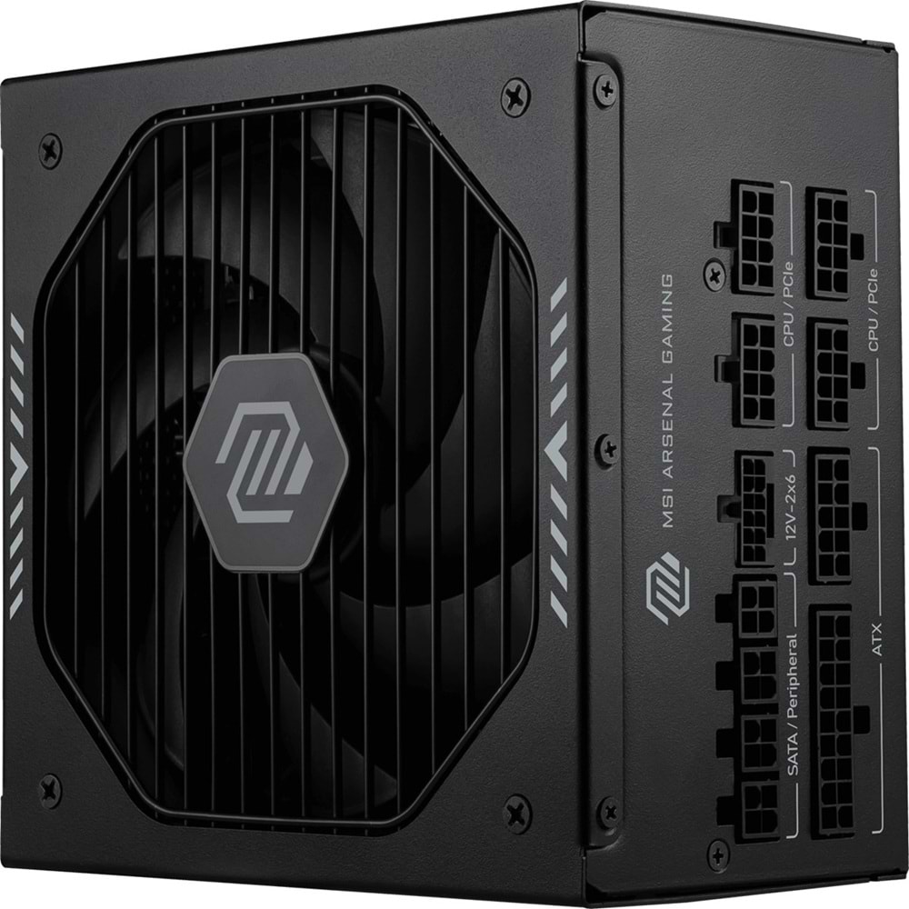 MSI 1000w 80+ Gold MAG A1000GLS PCIE5 Tam Modüler Power Supply
