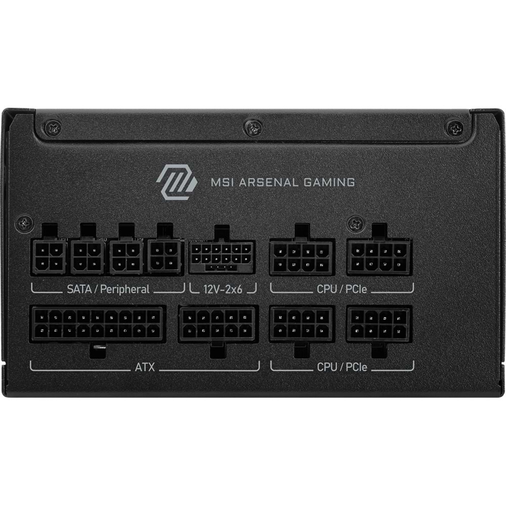 MSI 1000w 80+ Gold MAG A1000GLS PCIE5 Tam Modüler Power Supply