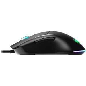 MSI GG Forge GM320 RGB 12800 DPI Kablolu Siyah Oyuncu Mouse