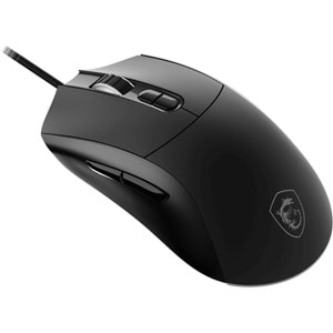 MSI GG Forge GM320 RGB 12800 DPI Kablolu Siyah Oyuncu Mouse