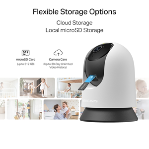 MERCUSYS 2MP 4mm Wıfı Kablosuz IP Kamera MC200