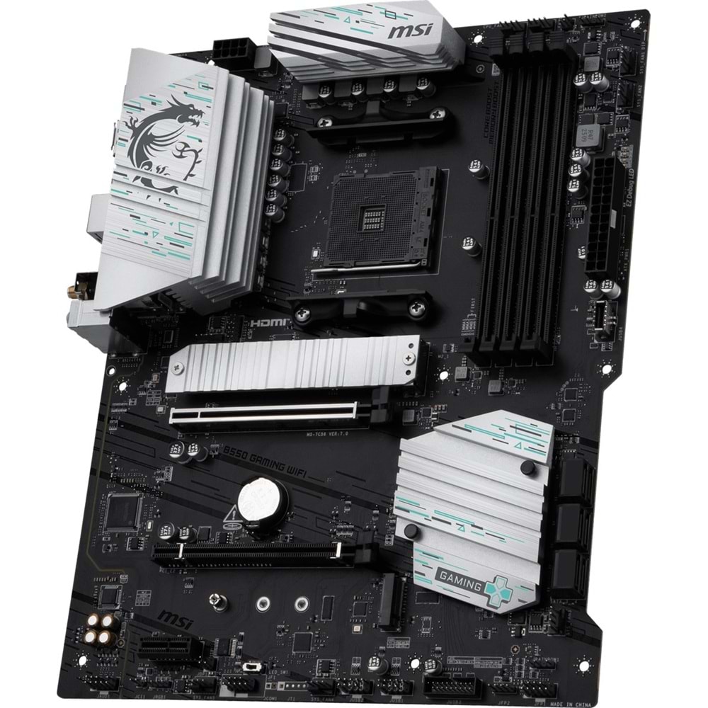 MSI B550 GAMING WIFI5 DDR4 HDMI-DP TYPEC PCIE 4.0 AM4 mATX