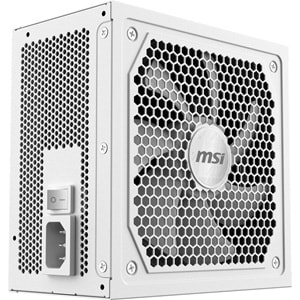 MSI 1000w 80+ Gold MAG A1000GL PCIE5 WHITE Tam Modüler Power Supply Beyaz